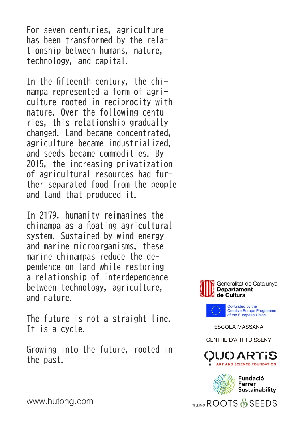 Growing into the future, Rooted in the past, page 16
